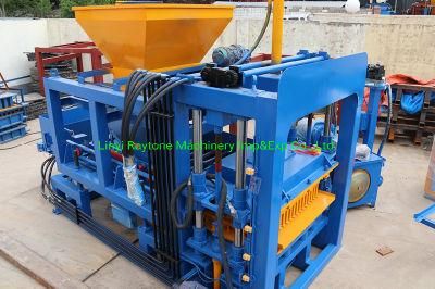 Qt6-15 Hydraform Paver Block Forming Machine Concrete Block Making Plant