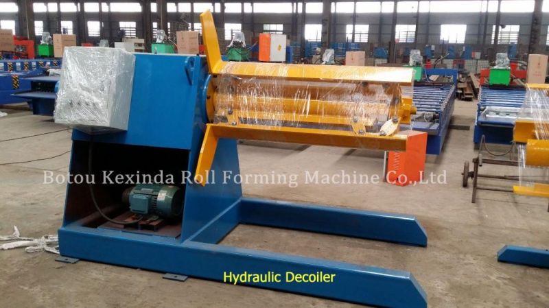 Kexinda Hydraulic Automatic Decoiler with Car for Sale