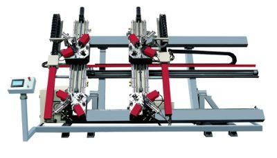High Efficiency Four Corner Crimping Machine Aluminum Window Mass Production