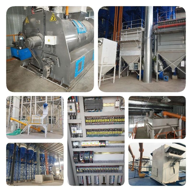 Construction Material Sand Cement Concrete Dry Powder Blender Equipment