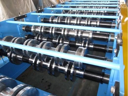 Galvanized Steel Rolled Machine Roof Panels Floor Decking Roll Forming Machine