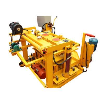 Movable Block Making Machine Semi Automatic Brick Machine for Small Business