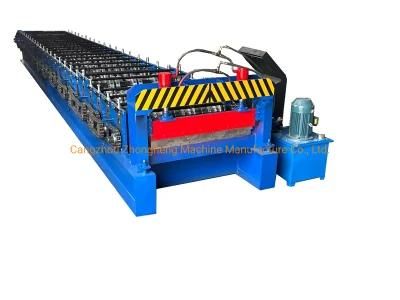 1.5mm Thickness Floor Decking Roll Forming Machine Deck Making Machine