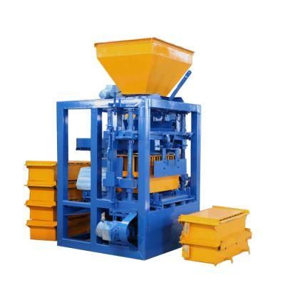 Efficient Cabro Making Machinery Blocks Making Machine in Kenya (QT4-24)