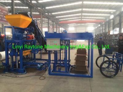 Qt40-1 Interlocking Brick Machine China Concrete Block Machine