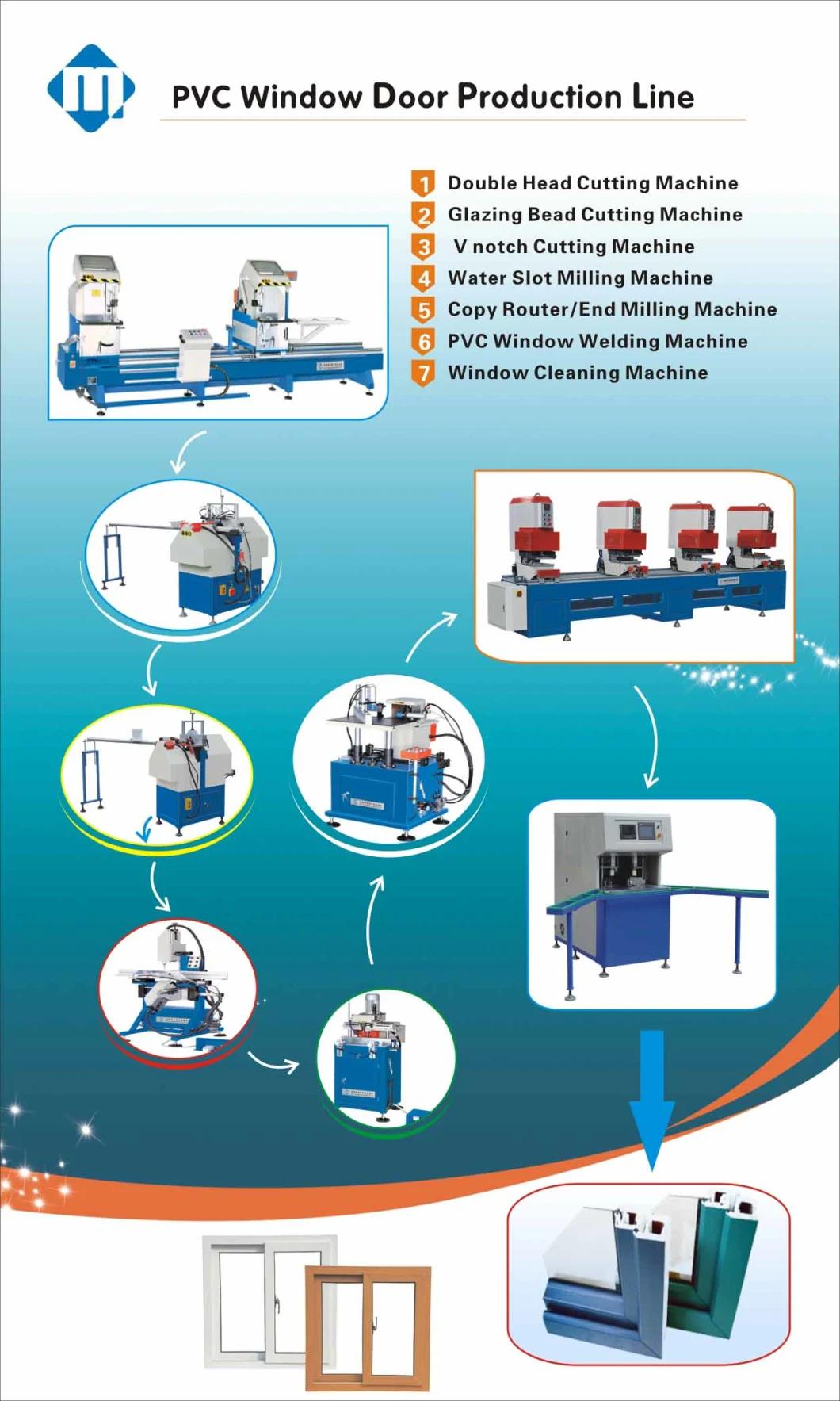 PVC Seamless Welding Machine with Corner Clean /PVC Window Machine