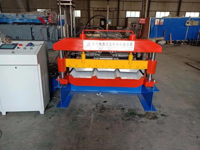 Ibr Trapezoidal 1220 Roof Zinc Cold Roll Forming Machine/Trapezoidal Roll Forming Production Line