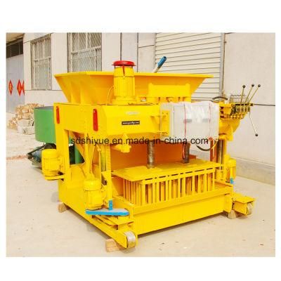 Qmy6-25 Hydraulic Pressure Mobile Hollow Concrete Brick Making Machines in Us