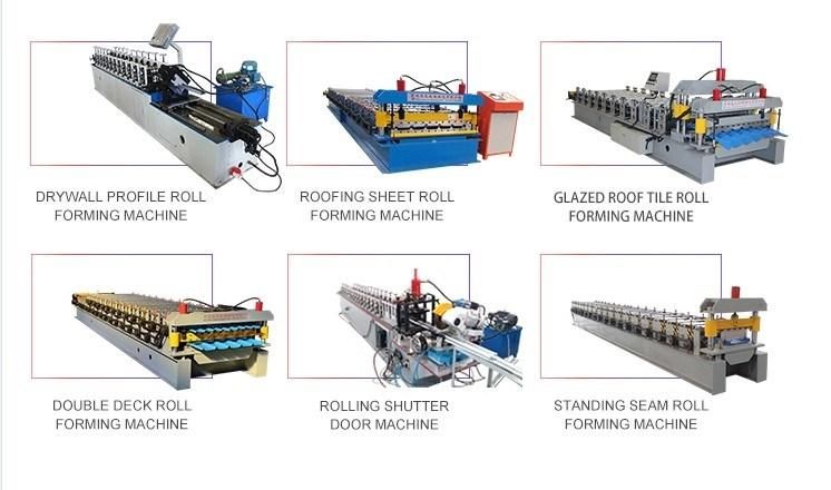 Building Materials Machinery Metal Roof Ridge Cap Roll Forming Machine