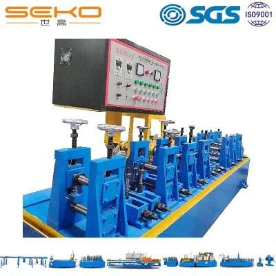 Decorative Steel Tube Mill Line Ss Pipe Making Machines