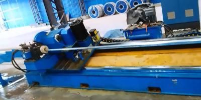 Metal Tube Welding Mill Production Line with Automatic Decoiling Leveling Feeder Machine