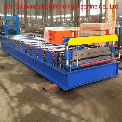 C10 Russia Metal Roofing Sheet Roll Forming Machine