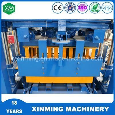 Wide Used Qt4-24 Cement Block Making Machine with Concrete Mixer