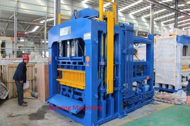 Qt6-15 Automatic Hydraulic Hollow Block Machinery Solid Color Paver Brick Making Machine for Sale