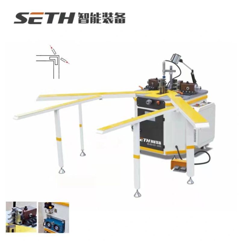 Double Head Cutting Saw PVC Door and Window Machinery
