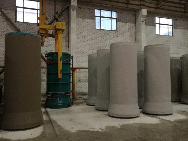 SGS Guarantee Automantic Vertical Extrusion Concrete Pipe Making Plant 800-1650