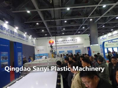 Plastic PVC Foamed Board Extrusion Line/PVC Sheet Making Machine