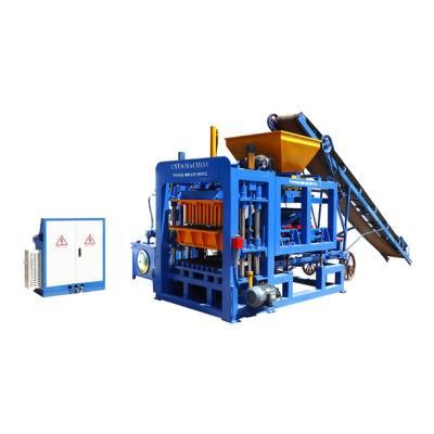 Qt4-15 6inch 9inch Concrete Hollow Block Making Machine in Nigeria