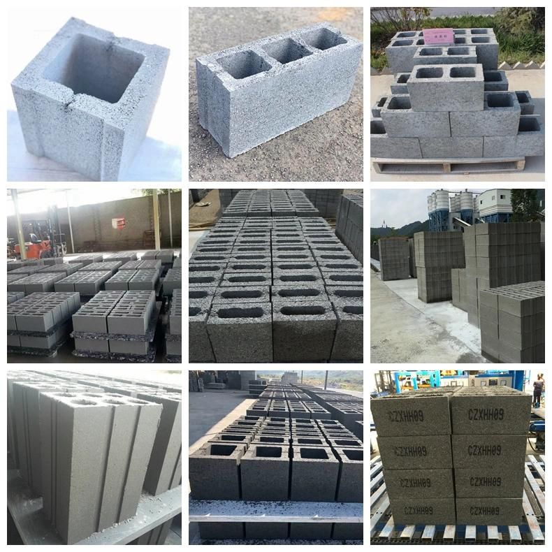 Qt4-26c Hfb532m Automatic Concrete Paver Block Brick Making Machine Hollow Block Brick Making Machinery