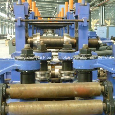 Steel Welded Tube Mill Equipment Ornamental Iron Pipes Machinery