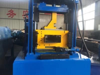 Brand New Lowest Price Steel Rib Profile Hydraulic Cutter CZ Purlin Roll Forming Machine