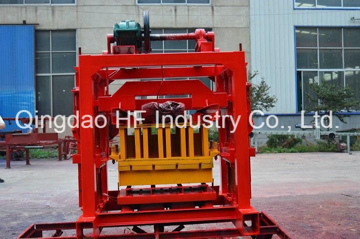 Qt4-40 Small Manual Cement Concrete Brick Machinery Block Making Machine