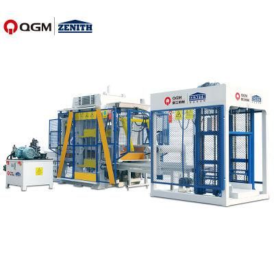 Germany Design Fully Automatic Qt6 Concrete Cement Block Brick Making Machine