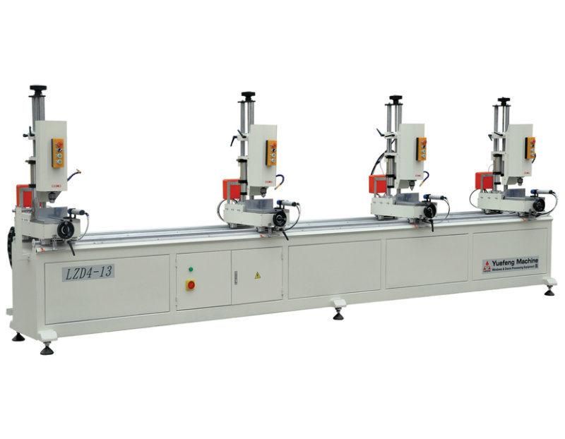 Four Head Combination Drilling Machine for Aluminum PVC and Curtain Wall Profile