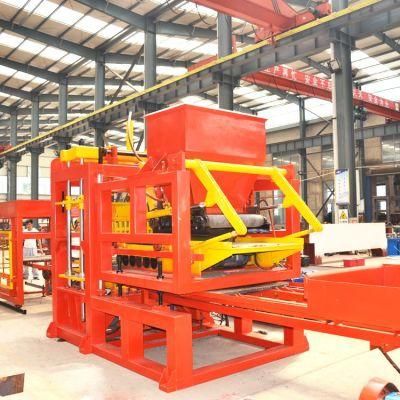 Qt10-15 Concrete Hollow Block Making Machine