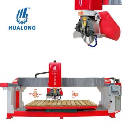 Hsnc-500 Cutting Stone Tile Granite Bridge Saw for Kitchen Countertop