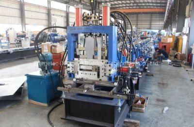 Factory Direct Automatic Metal Iron Steel C /Z Purlin Interchangeable Cold Roll Forming Machine
