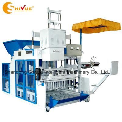 Qmy12-15 Mobile Concrete Hollow Block Making Machine with Top Brand Motors