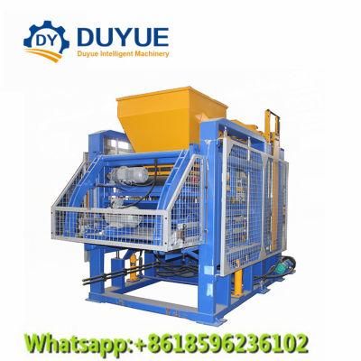 Qt10-15 Automatic and Hydraulic Concrete Interlock Block Making Machine / Cement Hollow Brick Machine