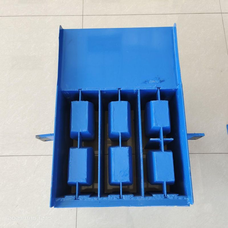 Mobile Manual Hollow Brick Block Maker Concrete Cement Brick Block Making Machine