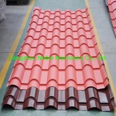 Hot Popular Glazed Roofing Tile Roll Forming Machine