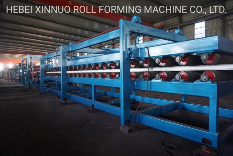 Xinnuo Manufacturing EPS and Rock Wool Sandwich Panel Z Lock Roof Panel Production Line