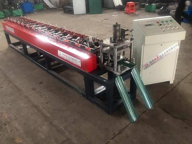 Decorative Metal Steel Fence Panel Roll Forming Machine with Printing