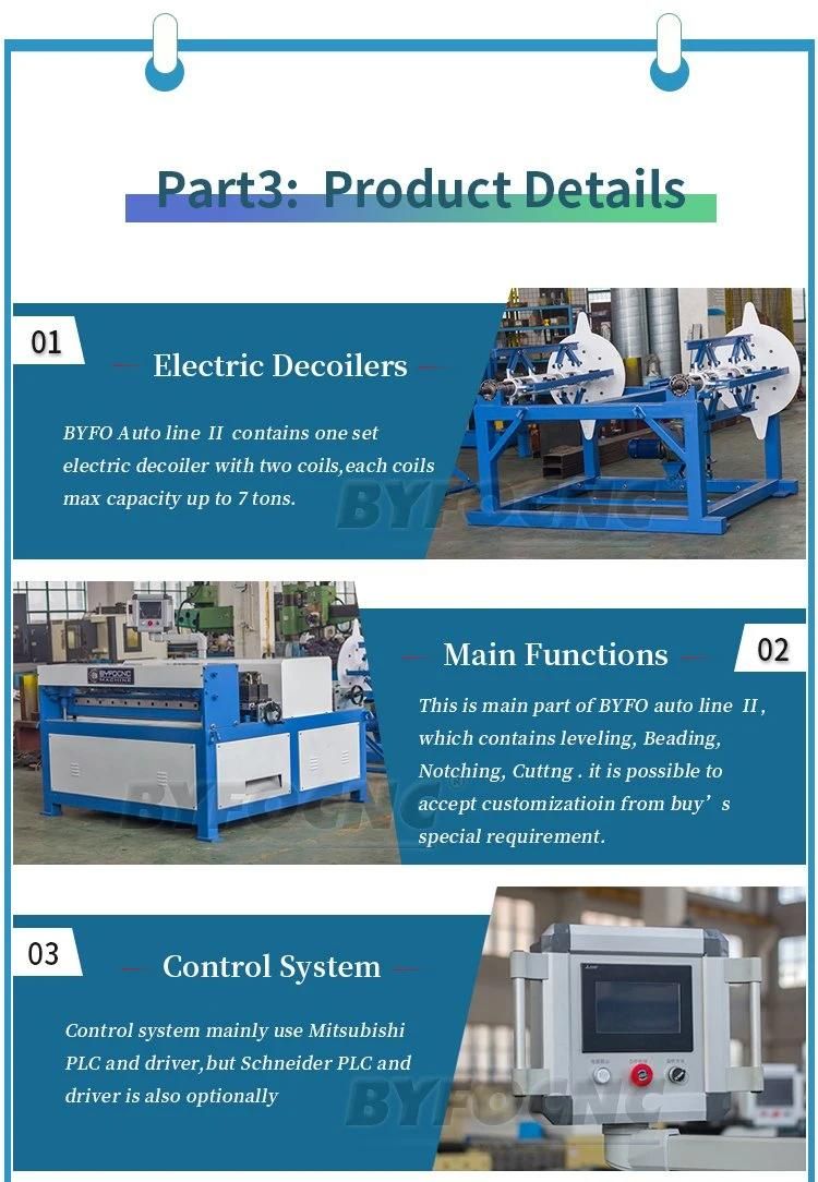 Rectangular Duct Production Line 2 Duct Forming Machine