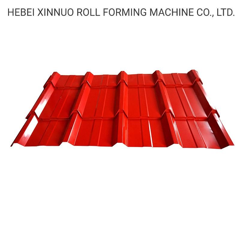 Glazed Tile Aluminium Roofing Sheet Cold Roll Forming Machine Roll Former Steel Trapezoidal Machine
