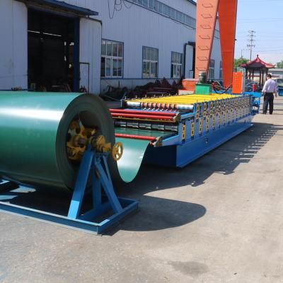Supplier Color Steel 2 in 1 Roofing Panel Corrugated Tile&#160; Layer&#160; Roll&#160; Forming&#160; Machine