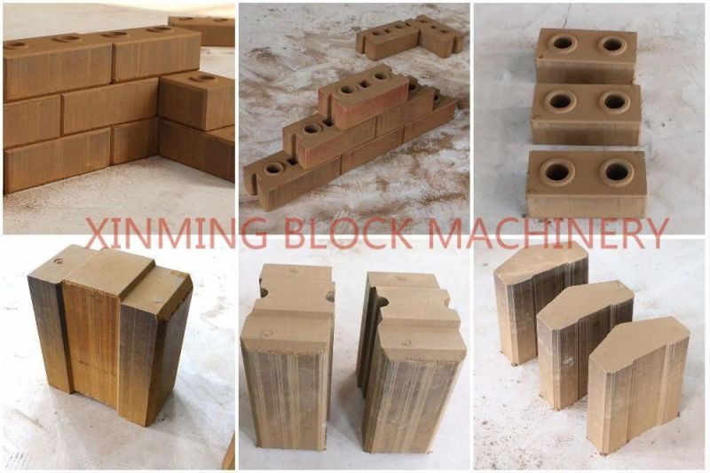 Factory Price Xm 2-10 Clay Hollow Brick/ Paver Brick/Solid Brick/Curved Brick Making Machine for Home Use or Commercial Use