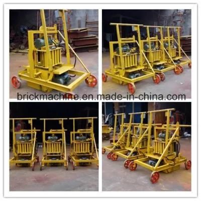Manual Concrete Block Machinery Portable Concrete Block Making Machine Qmr2-45