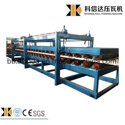 Kexinda Z-Lock EPS and Rockwool Sandwich Panel Production Line