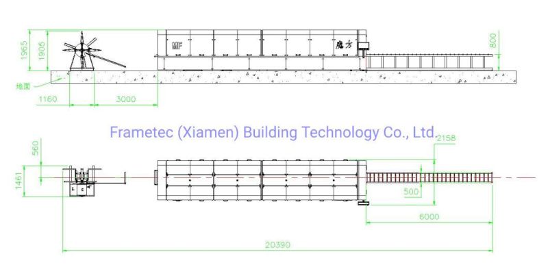 Automatic Galvanized Lgs Steel Stud and Track L Machine CNC for 1-6 Stories House Building Factory Price