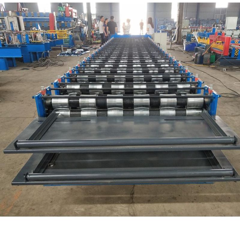Double Layer Tile Color Steel Roof Roll Forming Machine