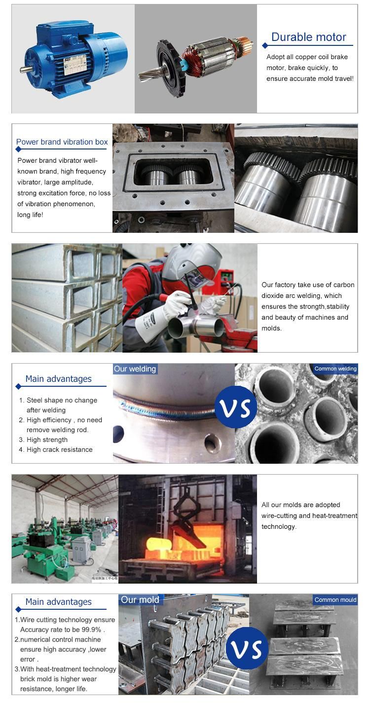 Qt4-15 Automatic Block Machine Line