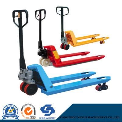 5 Tons Lift Cargo Equipment Manual Hand Pallent Forklift for Cargo Loading