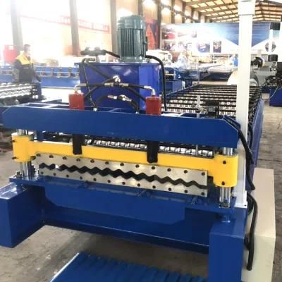 0.14-0.45 mm Thickness Thin Metal Sheet Corrugated Roll Forming Machine