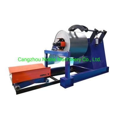 Cheap 3 Ton Steel Coil Simple Metal Decoiler for Roll Forming Machine