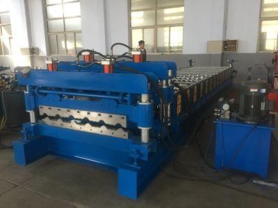 Three Dimensional Tile and Colourful Steel Glazed Tile Roll Forming Machine